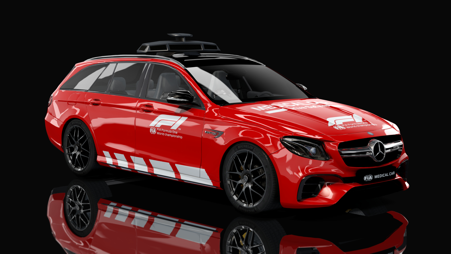 Mercedes-AMG E63S MedicalCar, skin Medical Car 2021