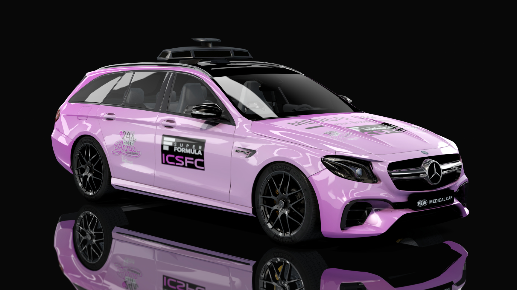 Mercedes-AMG E63S MedicalCar, skin Medical Car ICSFC