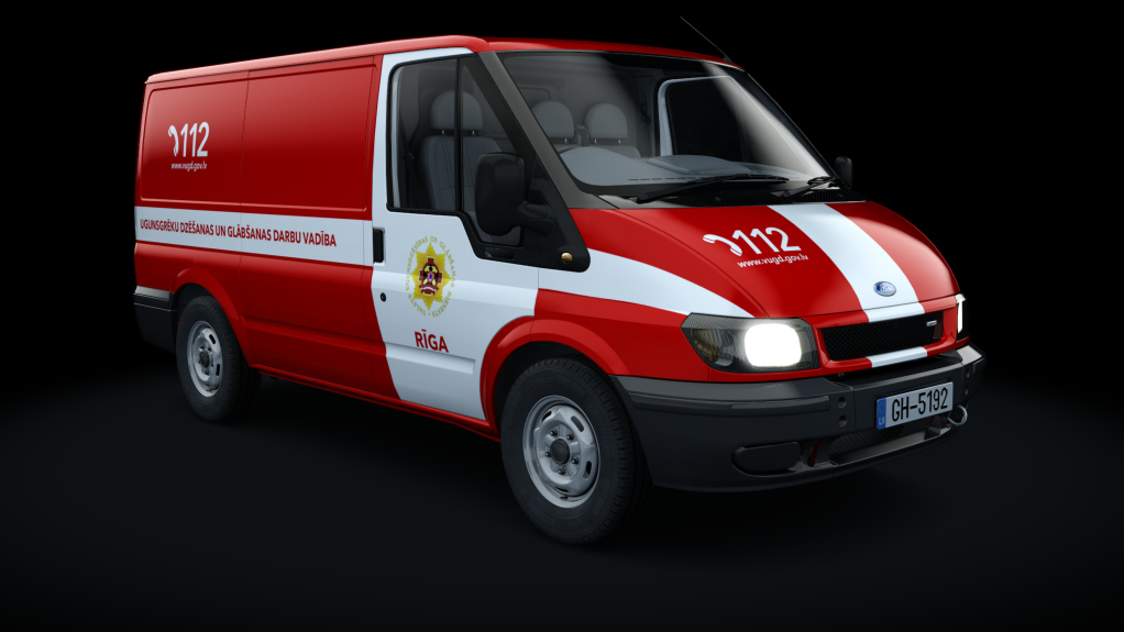 Ford Transit, skin Latvijas_VUGD