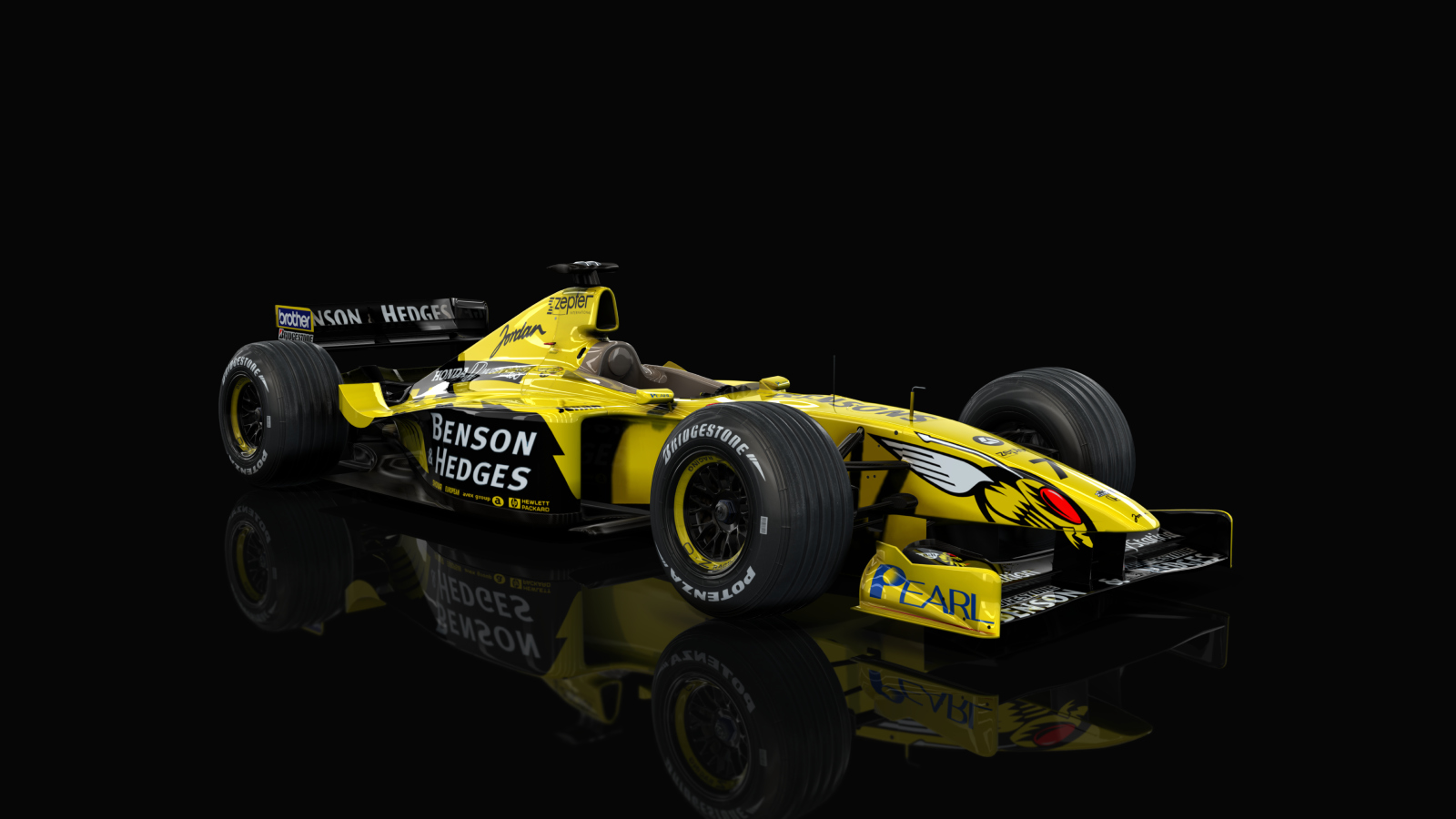 Grand Prix 1999 Jordan 199, skin Hill
