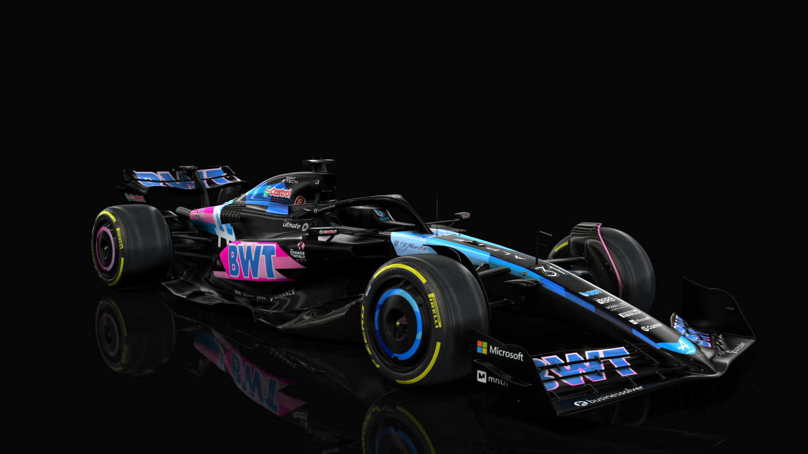 Grand Prix 2024 A524, skin Ocon
