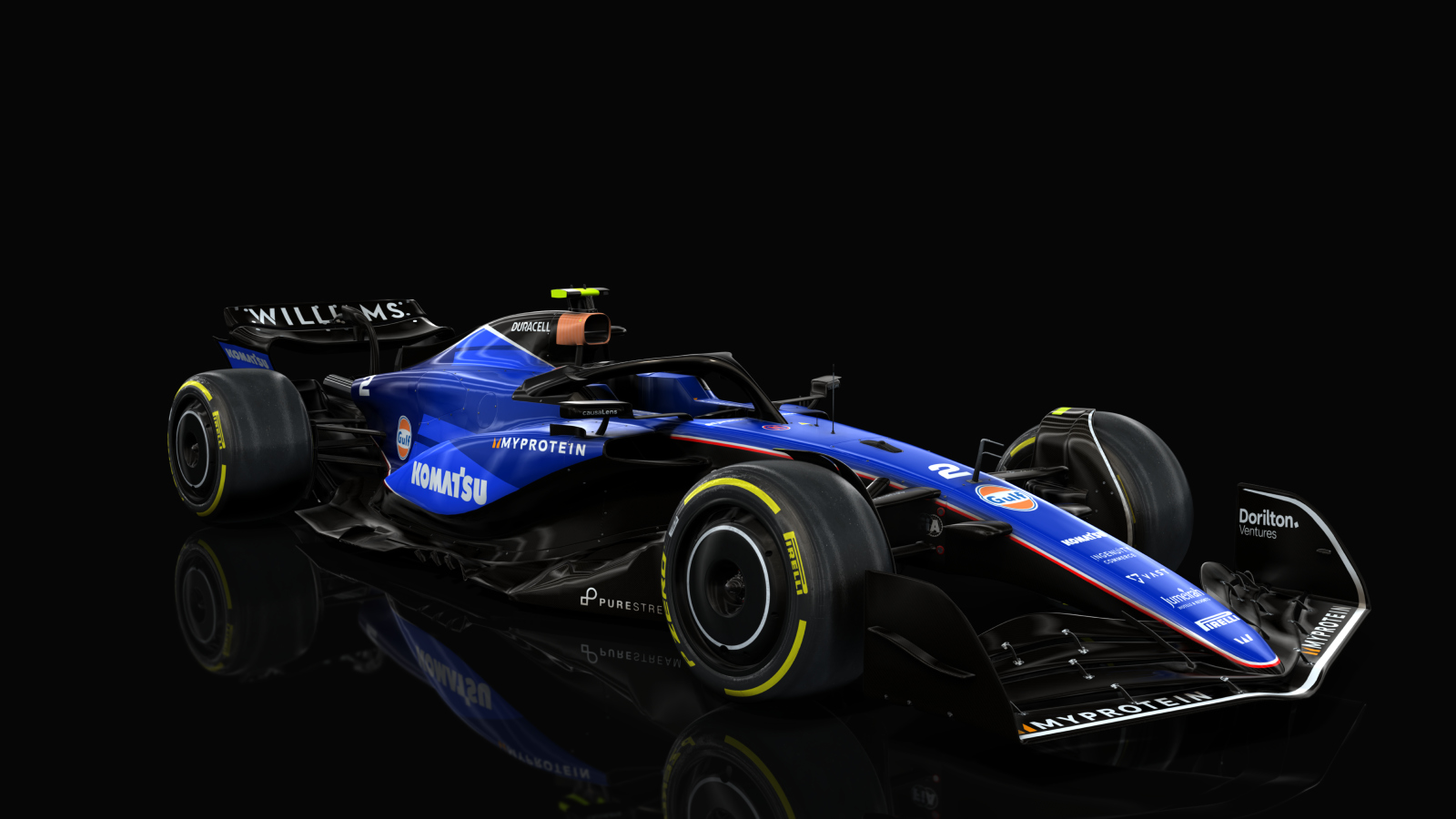 Grand Prix 2024 FW46, skin Sargeant
