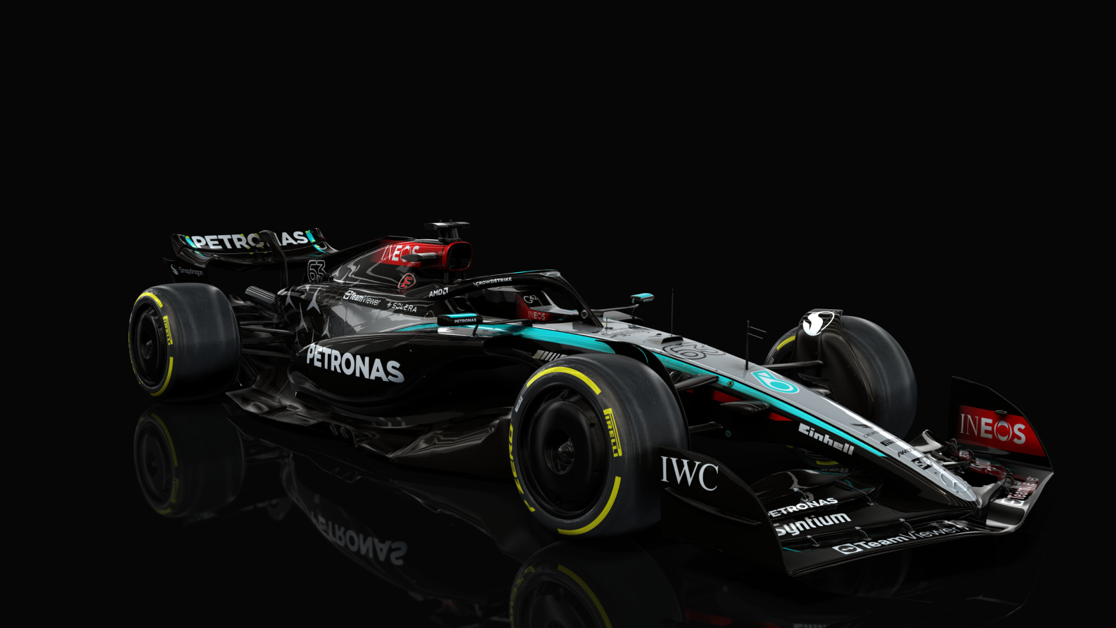 Grand Prix 2024 F1 W15, skin Russell