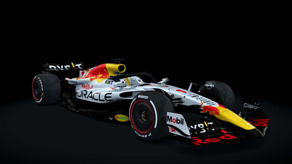 Formula Hybrid® 2024, skin RB19_1_Verstappen_white