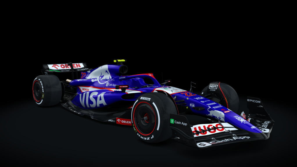 Formula Hybrid® 2024, skin VCARB01_22_Tsunoda