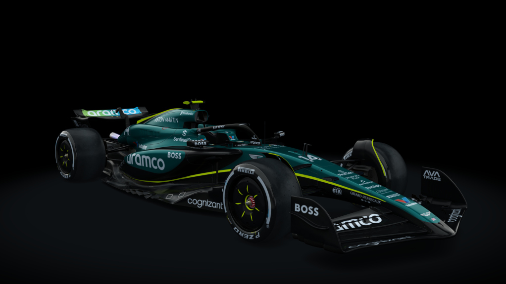 VRC Formula Alpha 2024 (CSP), skin AMR24_14_Alonso