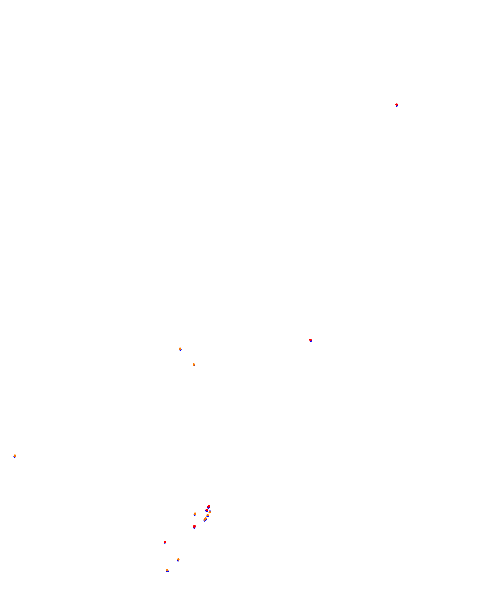 Barcelona F1 2023 (for FNR version) collisions
