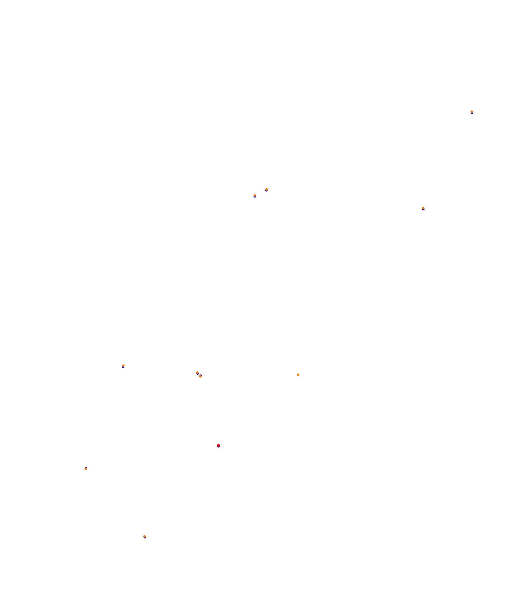Barcelona F1 2024 (for FNR version) collisions